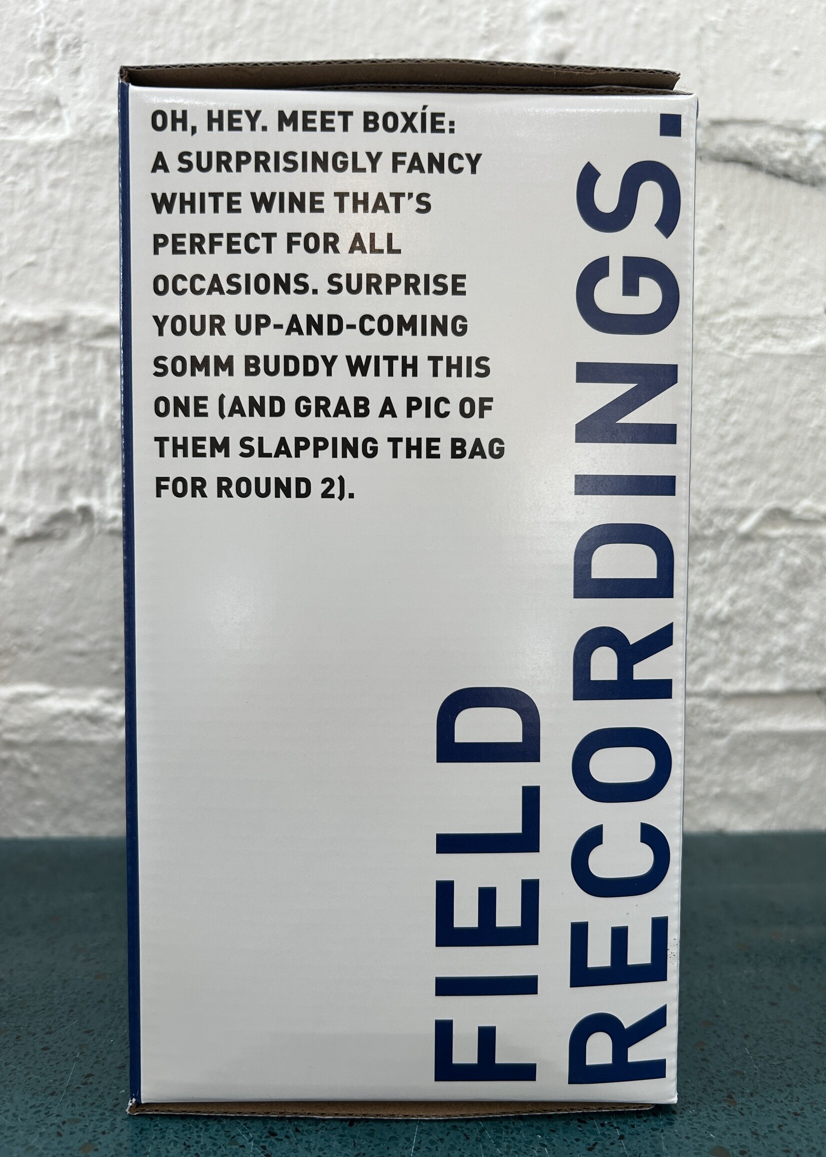 Field Recordings 'Boxie' White 3L