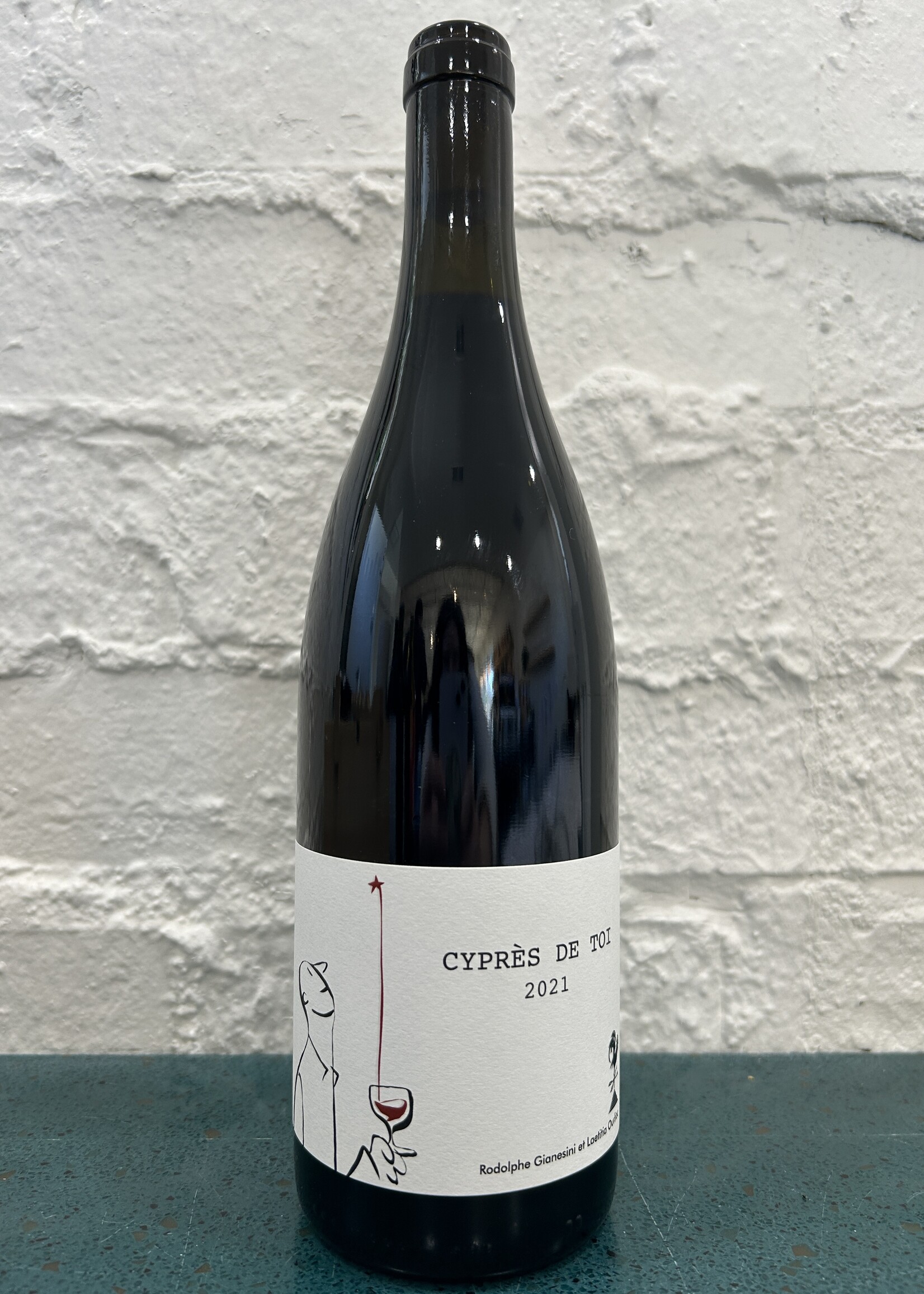 Fond Cyprès 'Cyprès de Toi' Rouge