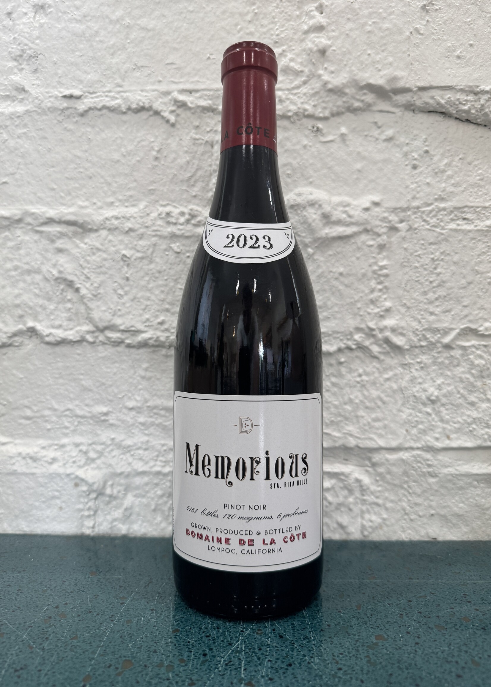 Domaine de la Côte 'Memorious' Sta. Rita Hills Pinot Noir