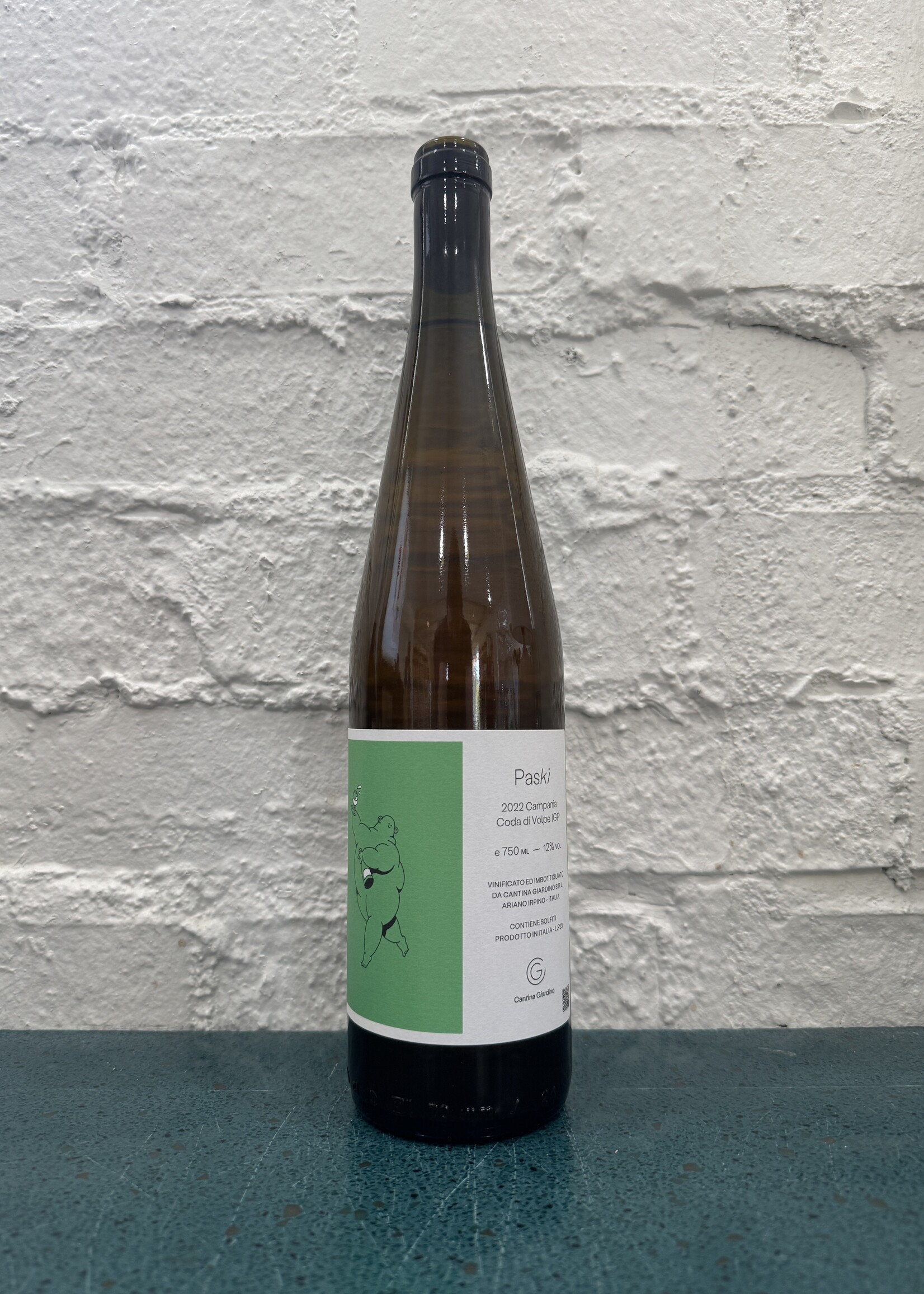 Cantina Giardino 'Paski' Coda di Volpe Bianco