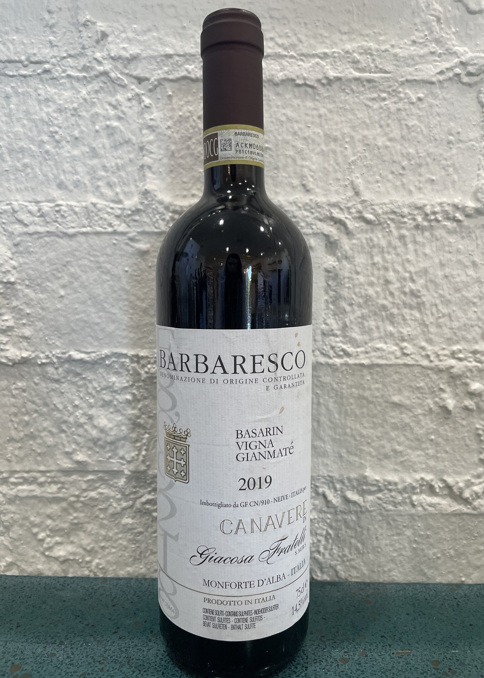 Giacosa Fratelli 'Canavere' Barbaresco