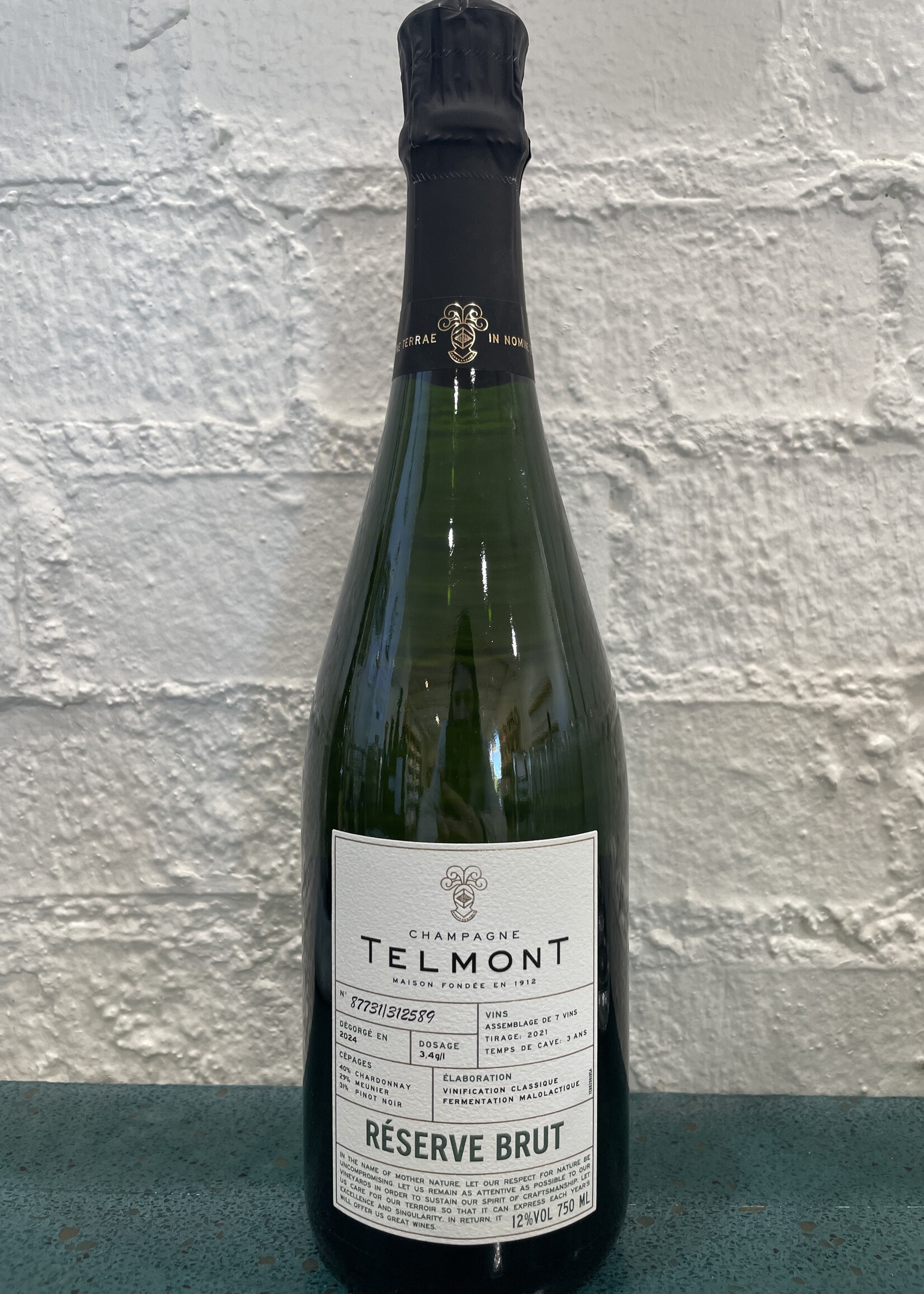 NV Champagne Telmont Réserve Brut