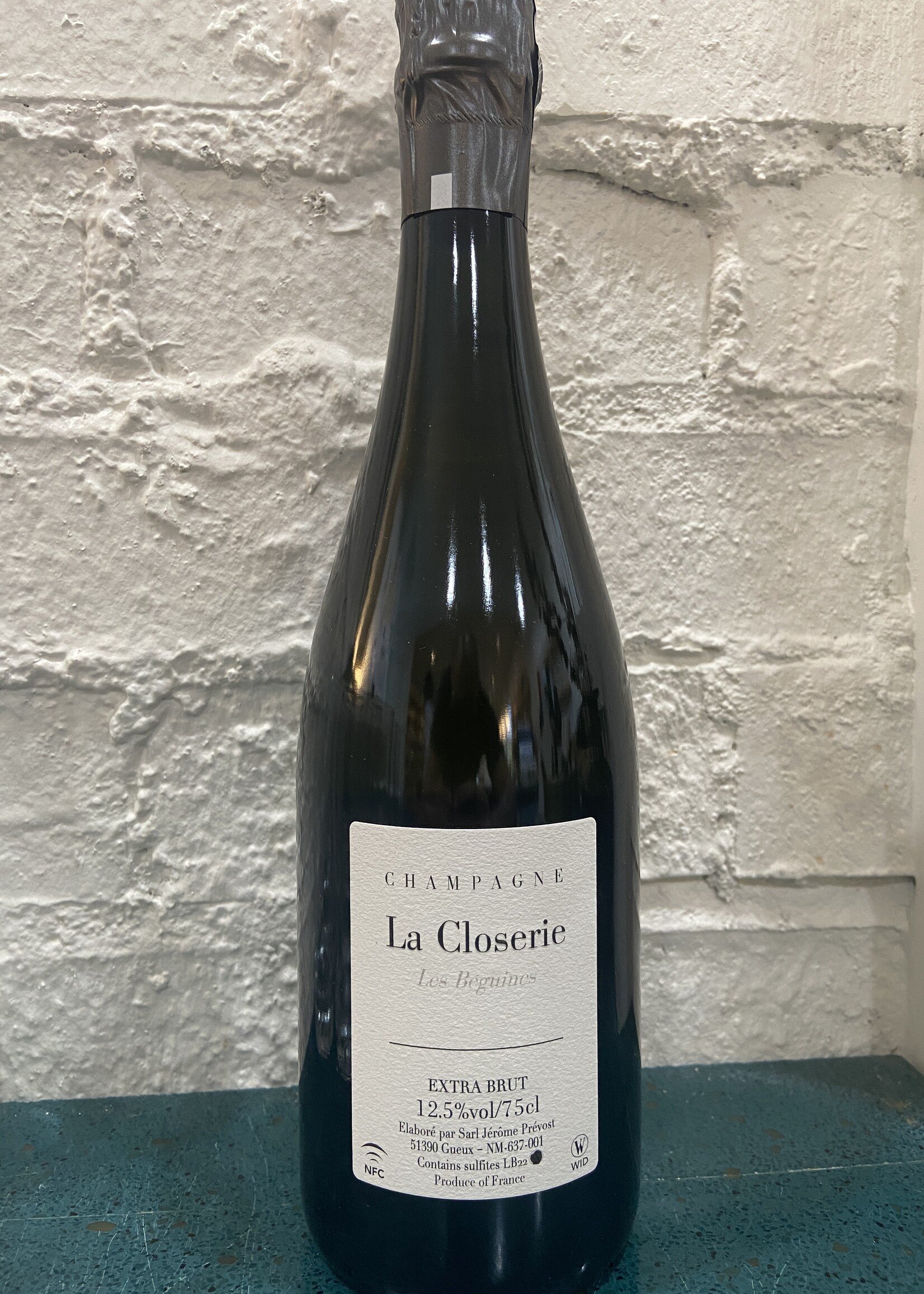 NV Jérôme Prévost 'Le Beguines' Extra Brut