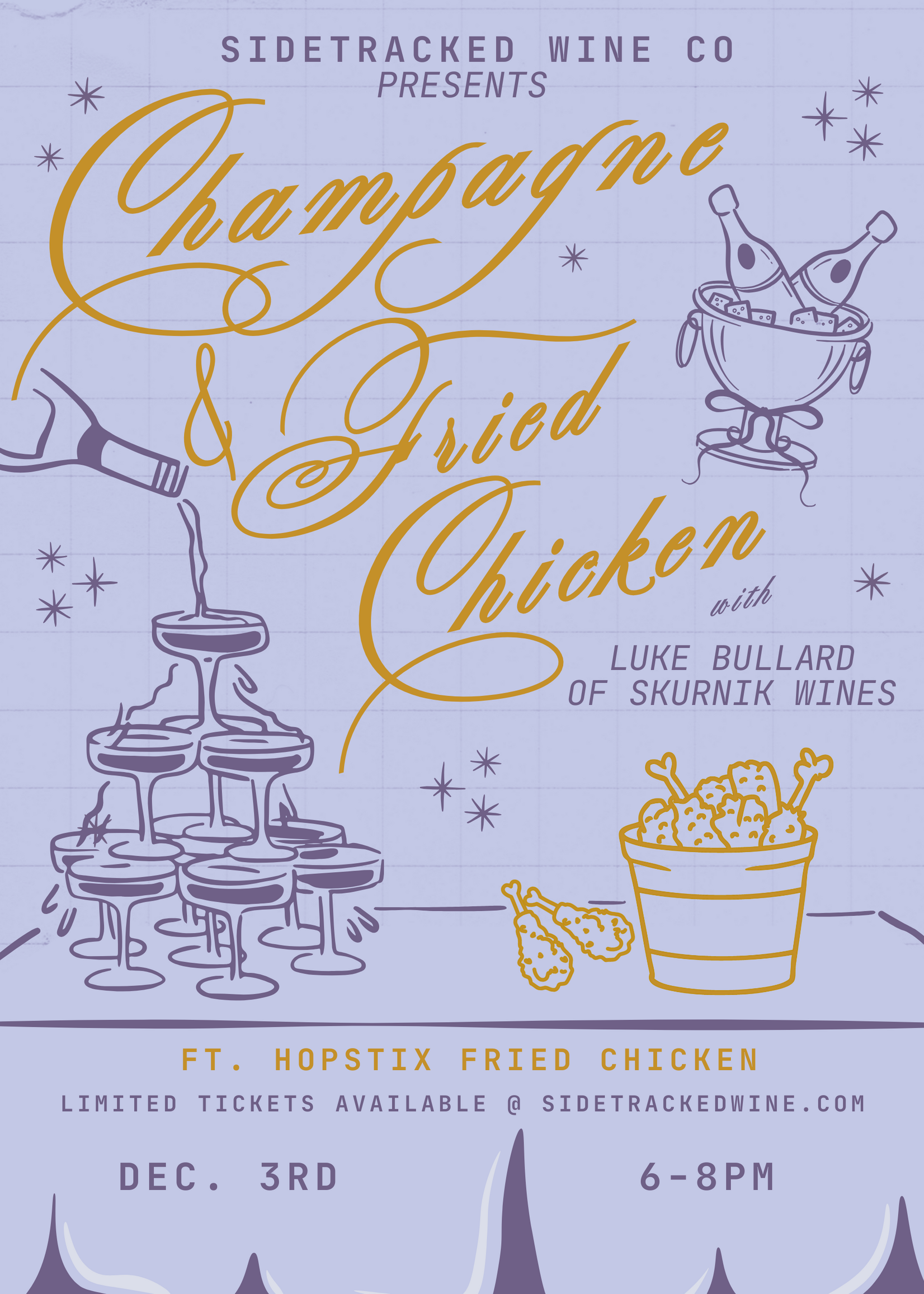 In Store Event - Champagne & Fried Chicken 12/3/25