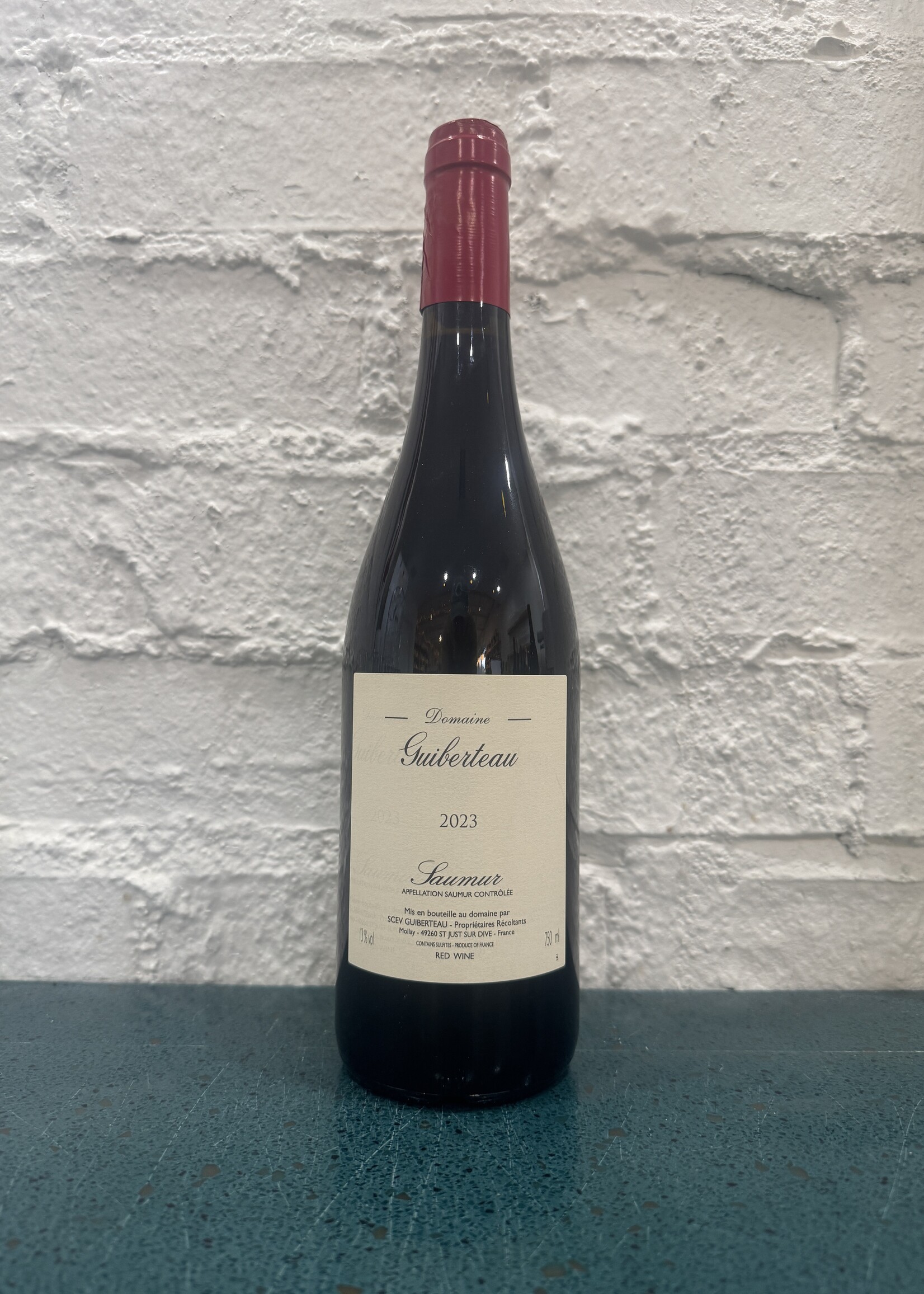 Becky Wasserman Domaine Guiberteau Saumur Rouge