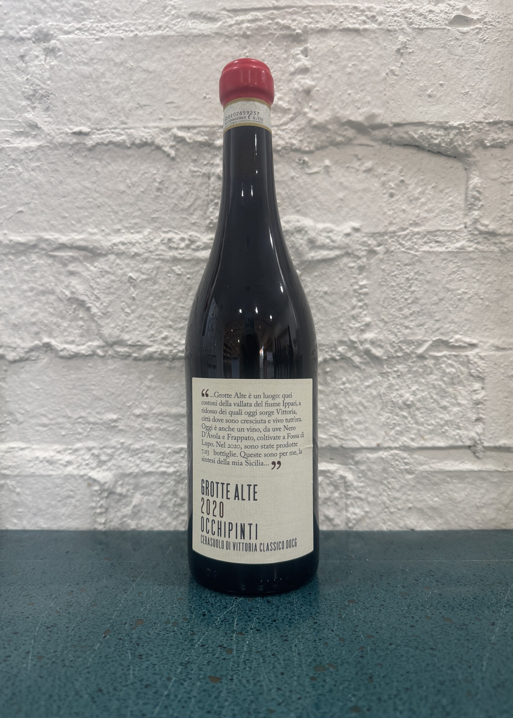 Occhipinti 'Grotte Alte' Cerasuolo di Vittoria Classico