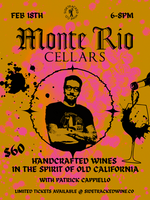 In Store Private Event - Monte Rio Cellars 2/18/26