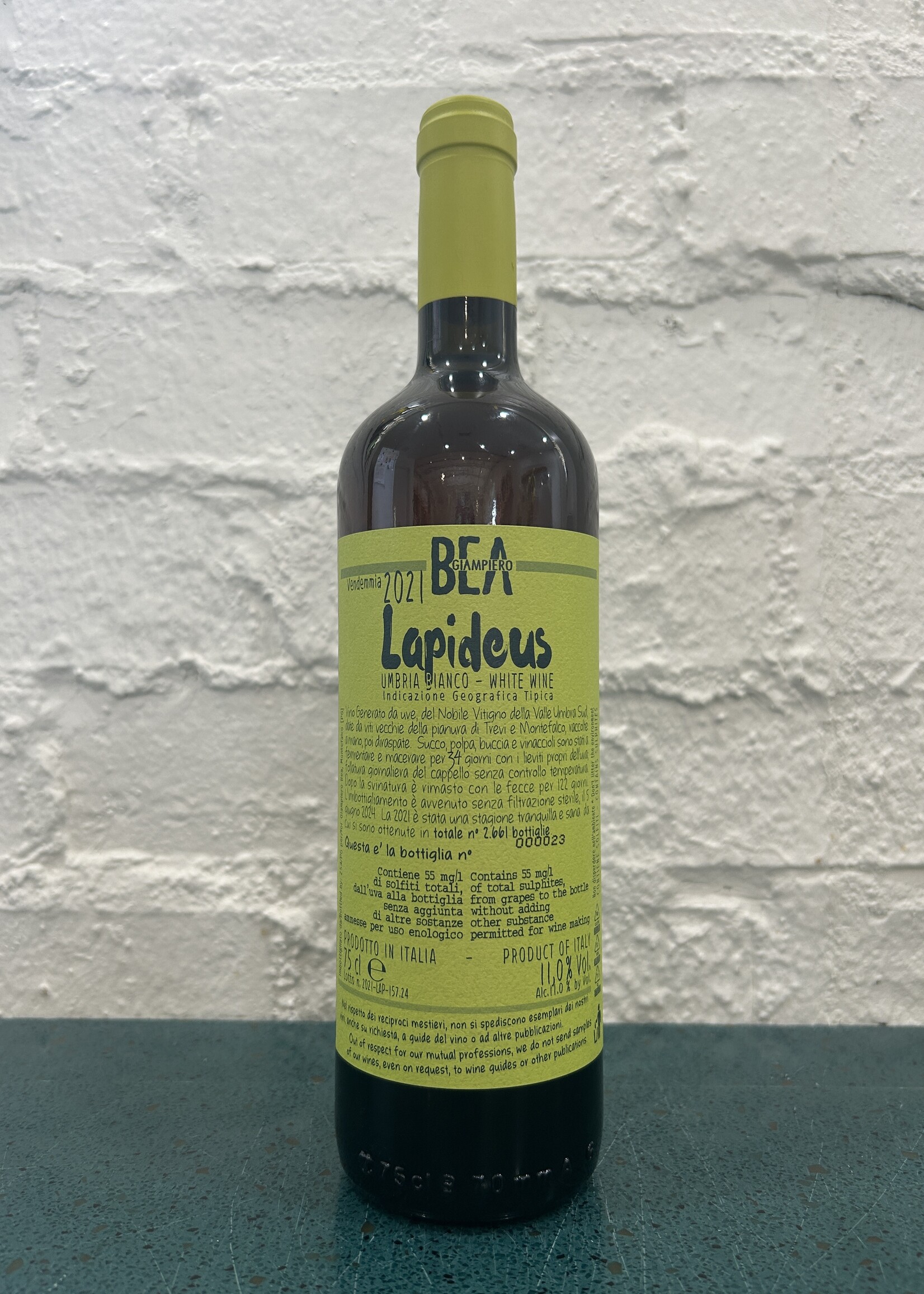 Rosenthal Paolo Bea 'Lapideus' Umbria Bianco