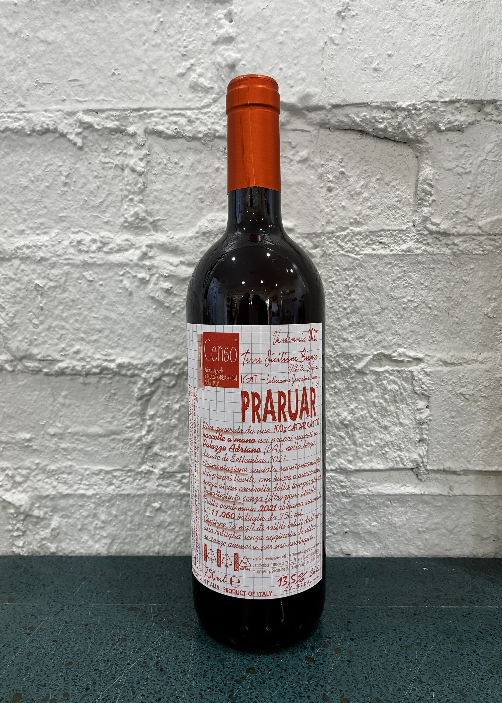 Rosenthal Il Censo 'Praruar' Terre Siciliane Bianco