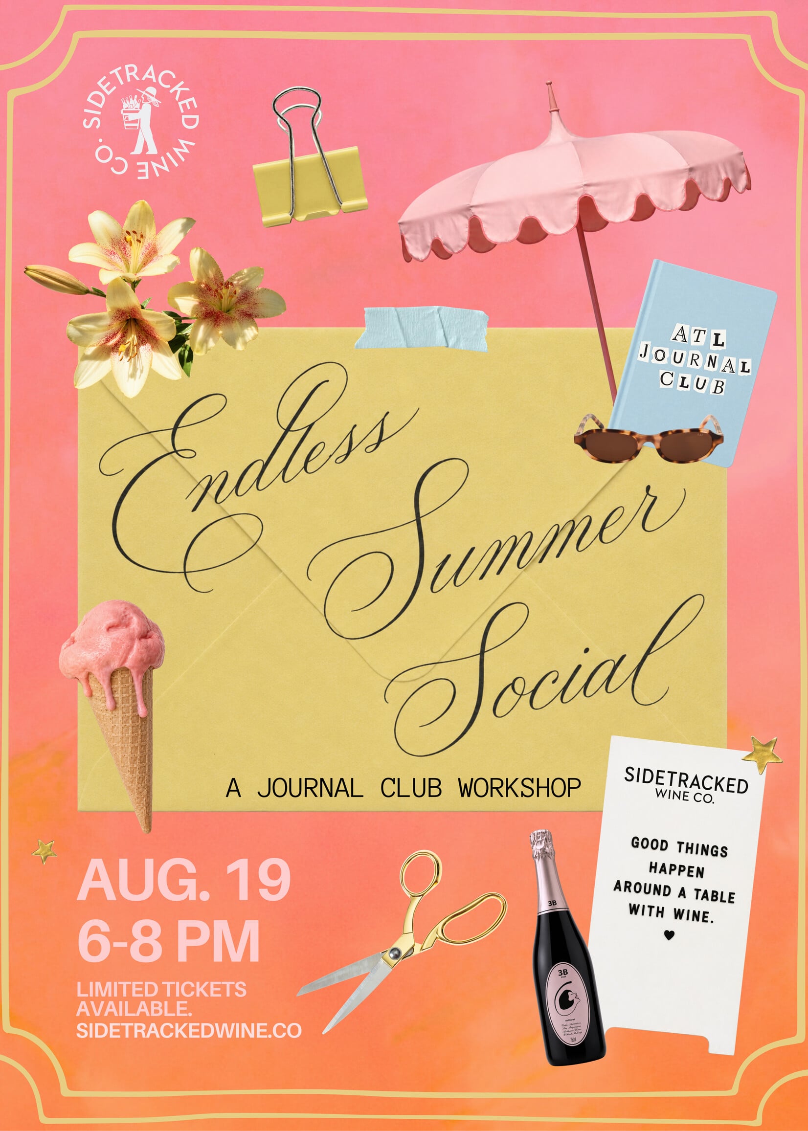 In Store Event - Junk Journaling Workshop 8/19/26