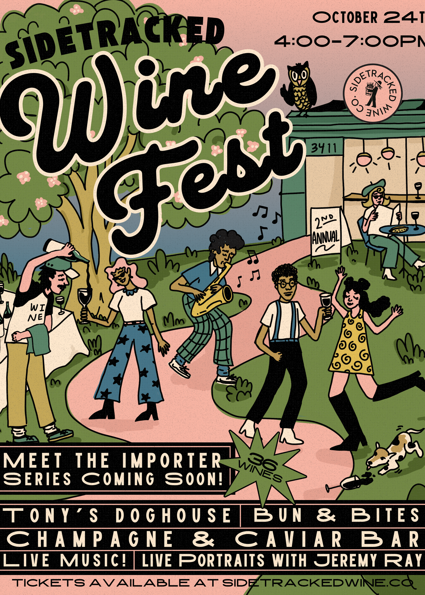 Sidetracked Wine Fest 10/24/26