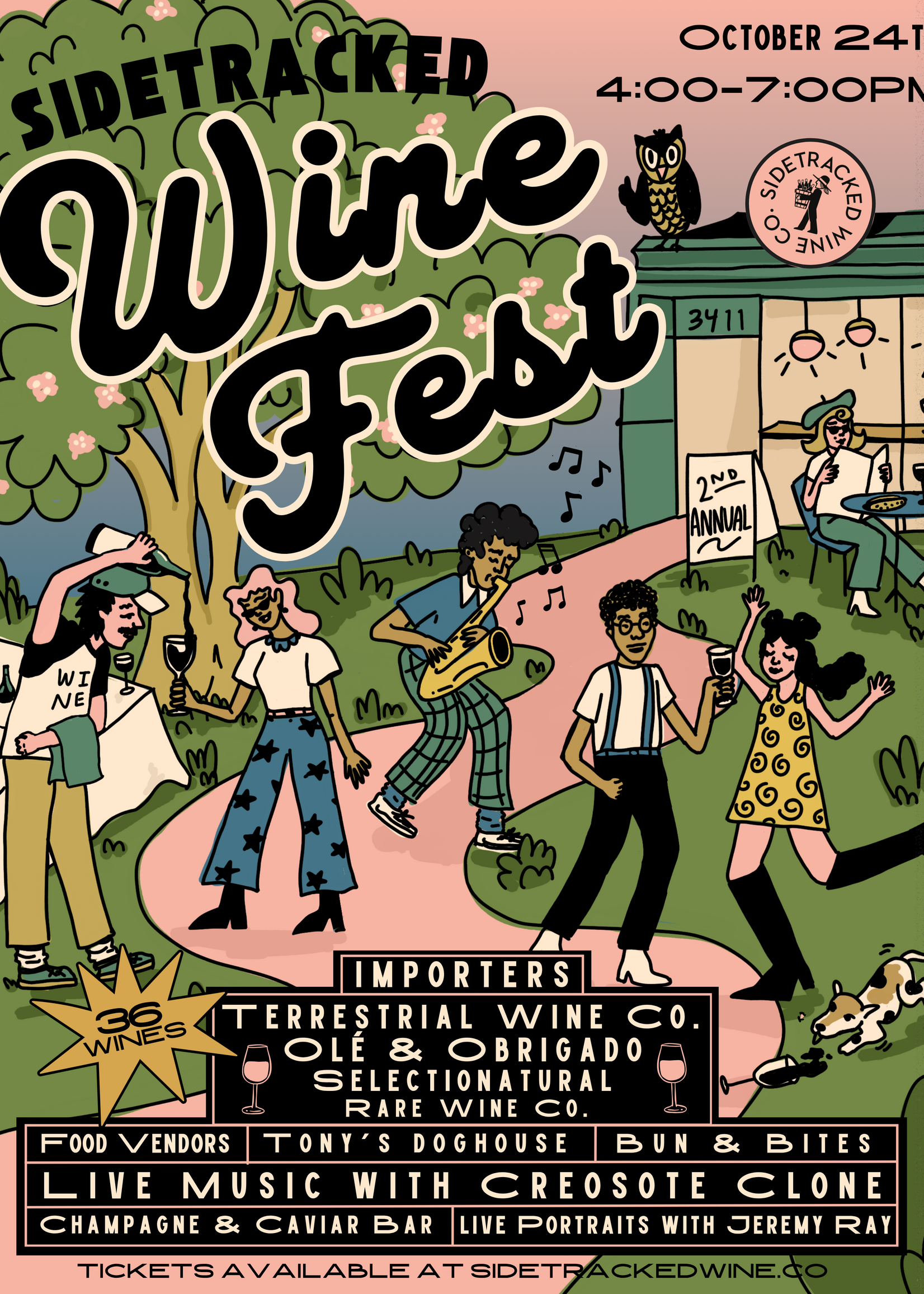 Sidetracked Wine Fest 10/24/26