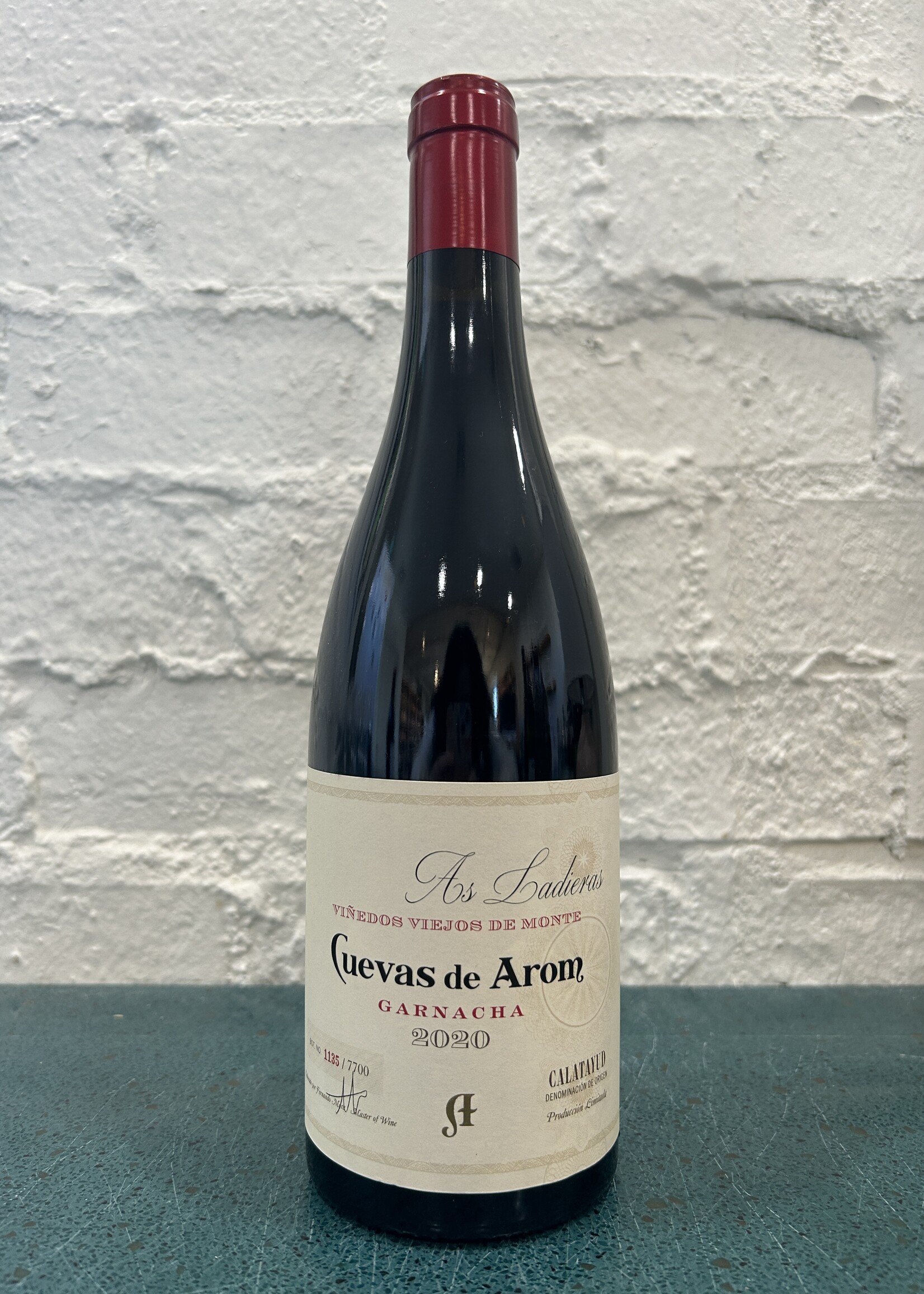 2020 Cuevas de Arom 'As Ladieras' Calatayud Garnacha