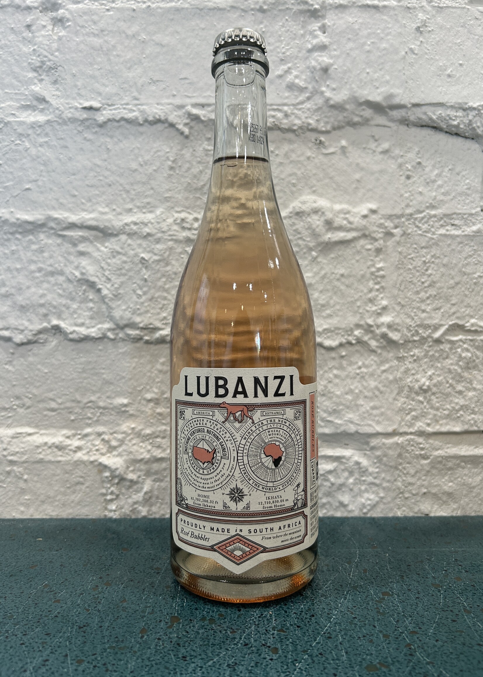 NV Lubanzi Rosé Bubbles