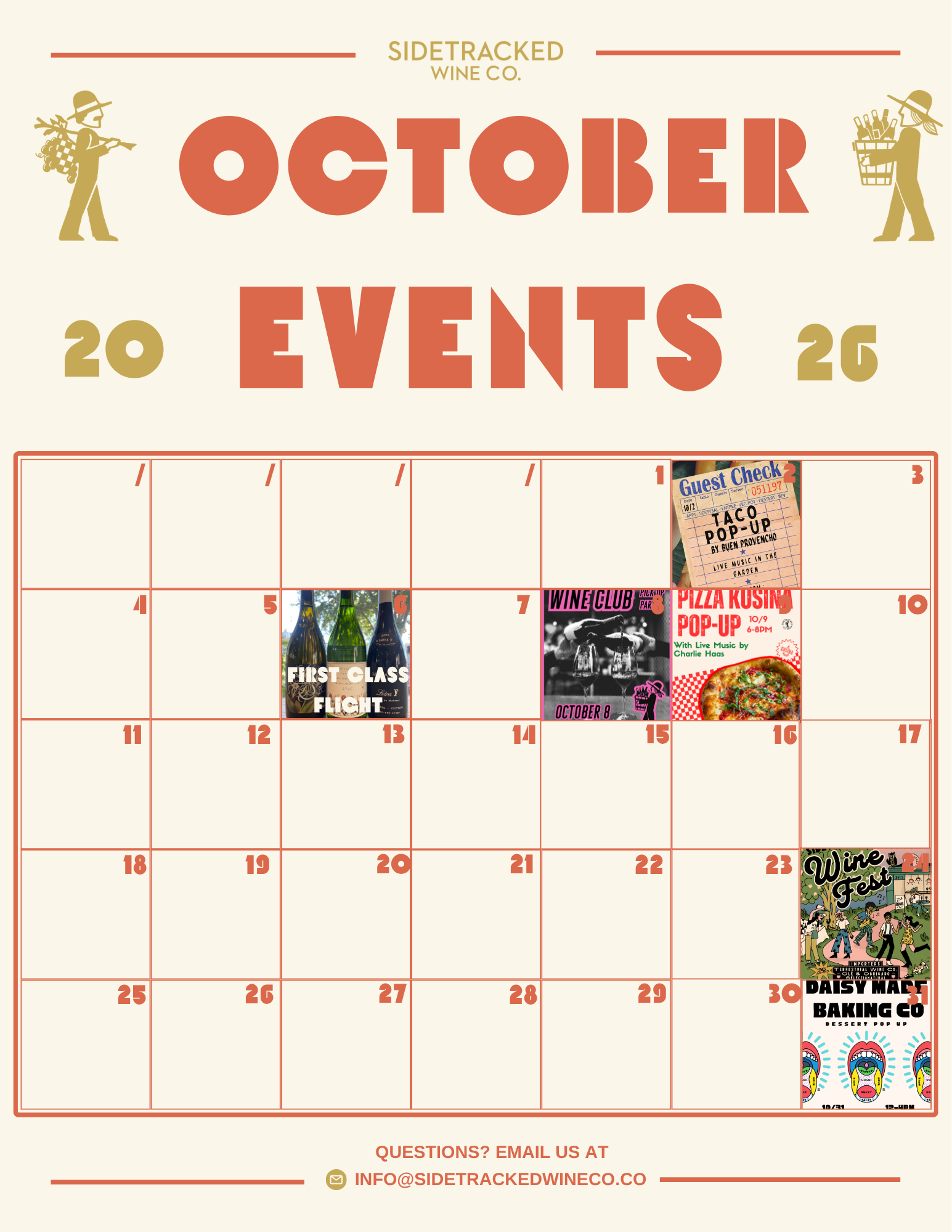 October 2026 SWC Event Calendar