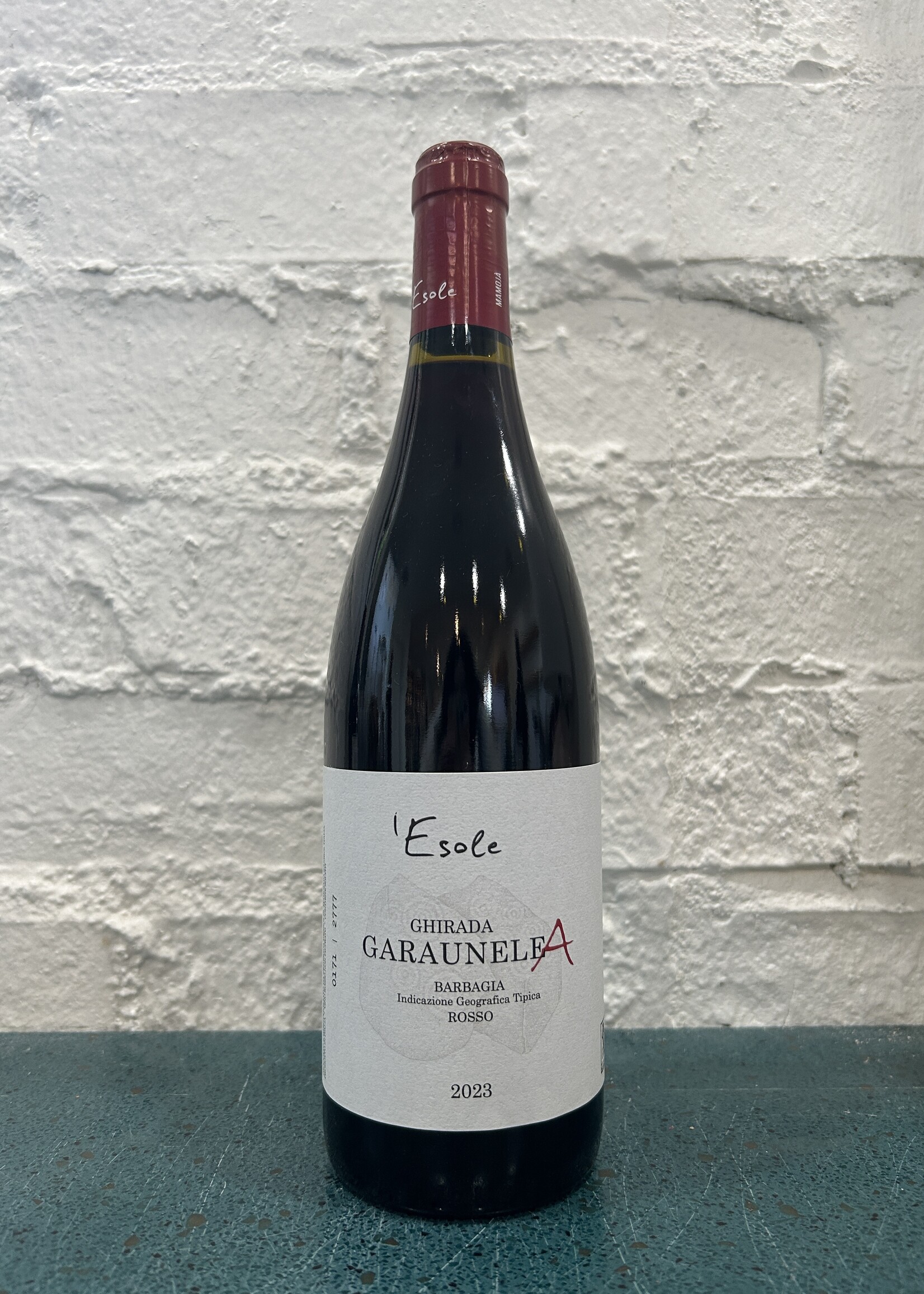 Benvenusa Esole 'Ghirada Garaunele A' Barbagia Rosso