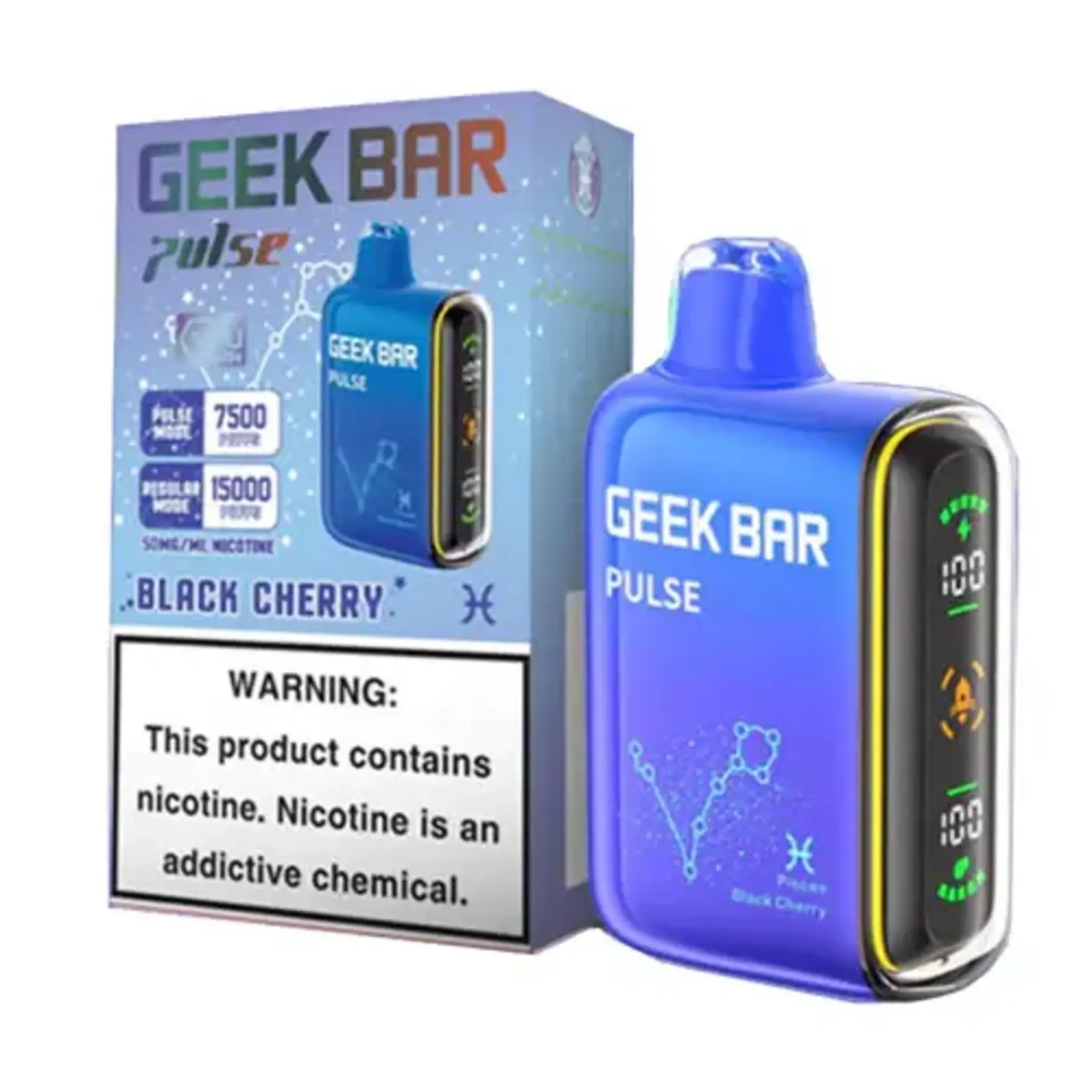 Geek Bar Geek Bar Pulse 7500- 15000 Puffs 5% 16ml Disposable Nicotine Vape