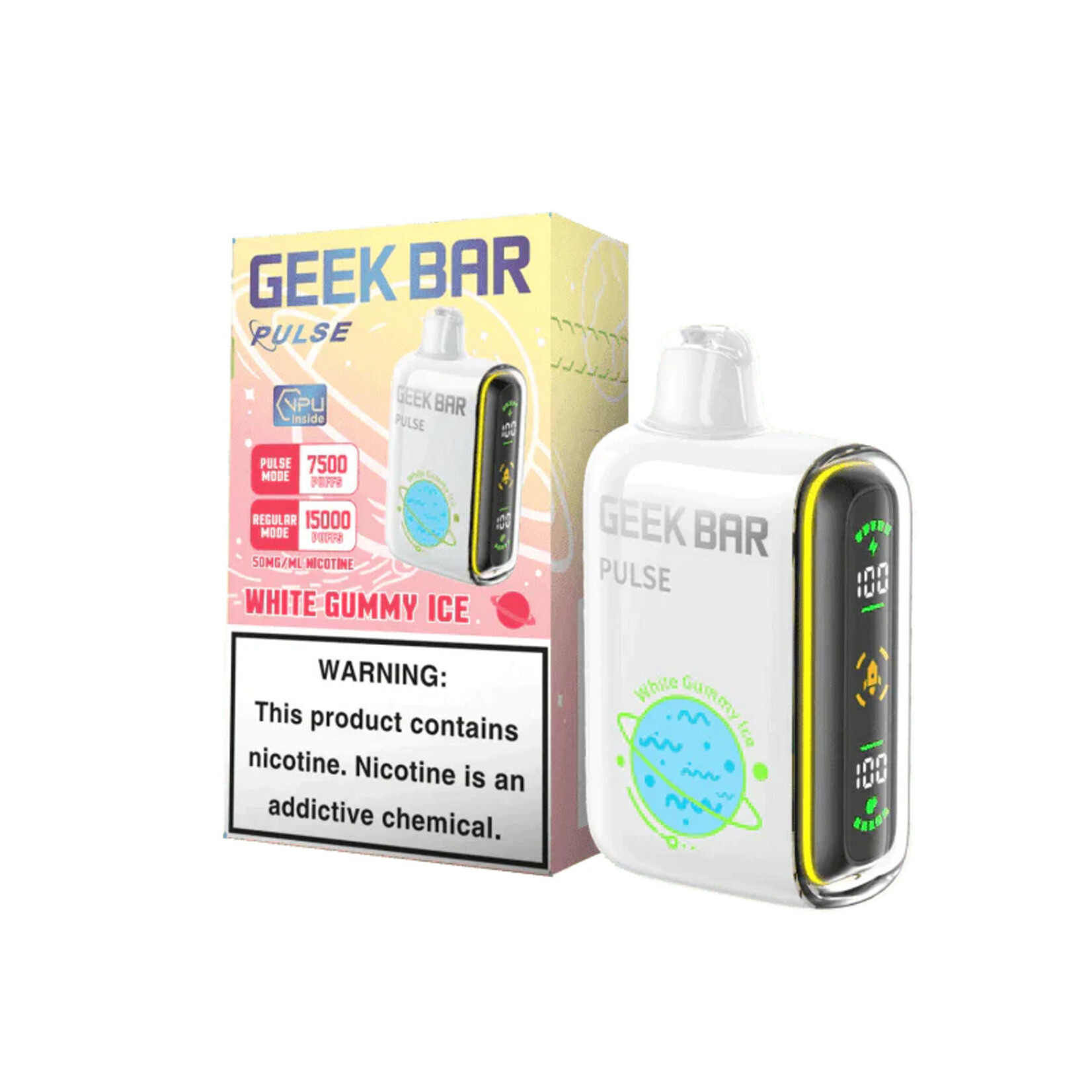 Geek Bar Geek Bar Pulse 7500- 15000 Puffs 5% 16ml Disposable Nicotine Vape