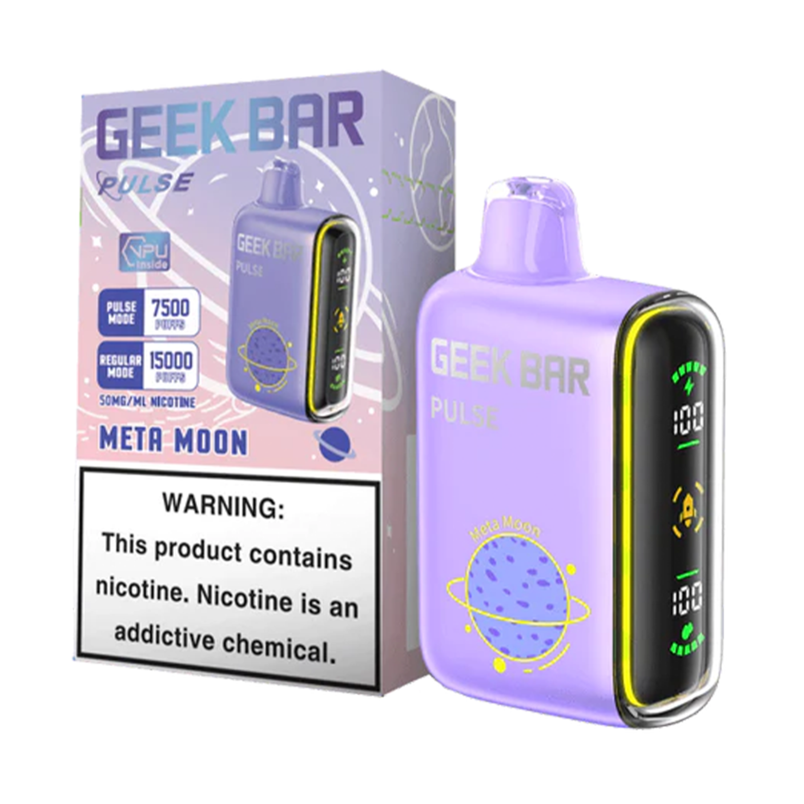 Geek Bar Geek Bar Pulse 7500- 15000 Puffs 5% 16ml Disposable Nicotine Vape