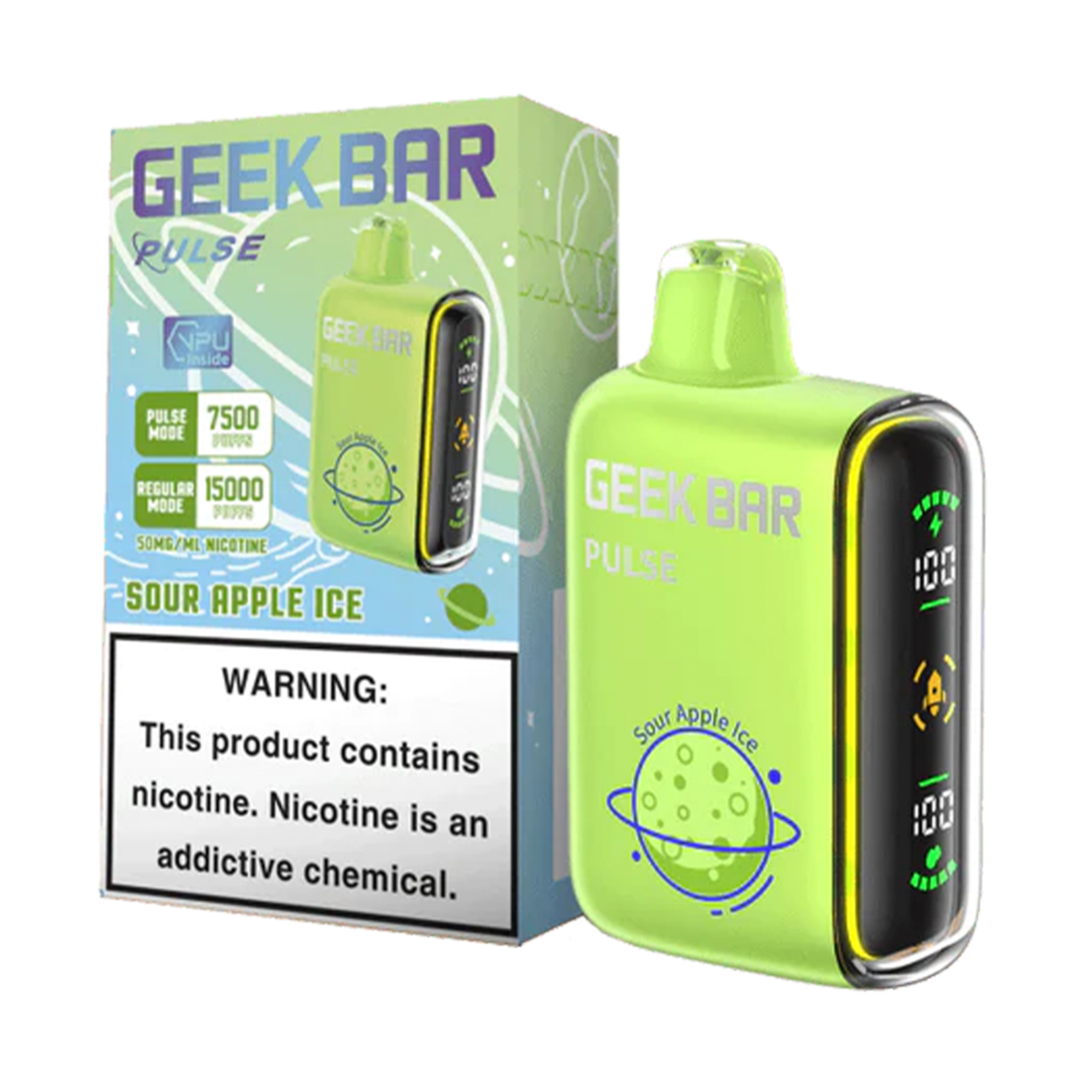 Geek Bar Geek Bar Pulse 7500- 15000 Puffs 5% 16ml Disposable Nicotine Vape