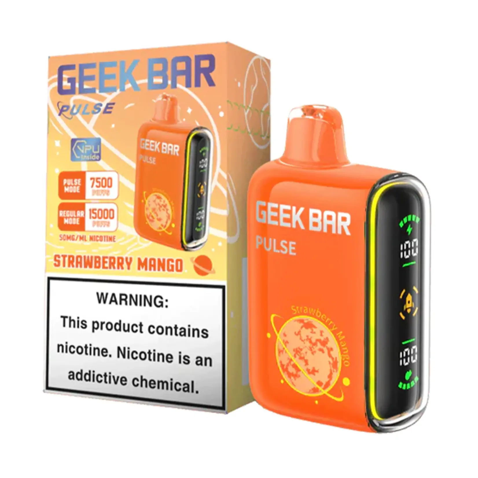 Geek Bar Geek Bar Pulse 7500- 15000 Puffs 5% 16ml Disposable Nicotine Vape
