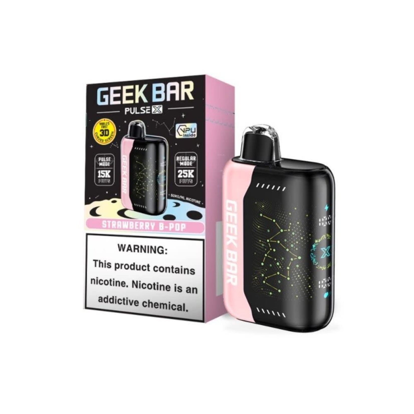 Geek Bar Geek Bar Pulse X 18ml 5% Disposable Vape 15000 - 25000 Puffs
