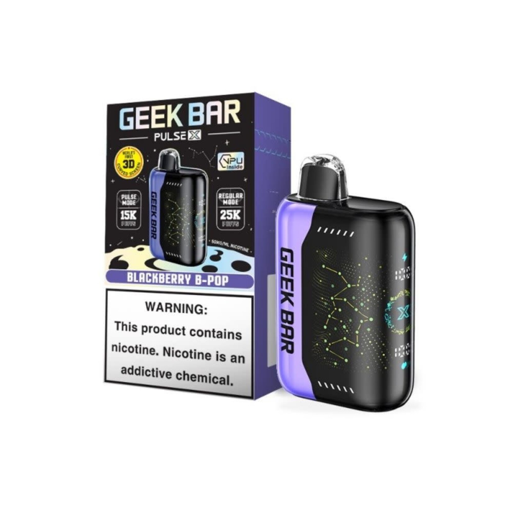 Geek Bar Geek Bar Pulse X 18ml 5% Disposable Vape 15000 - 25000 Puffs