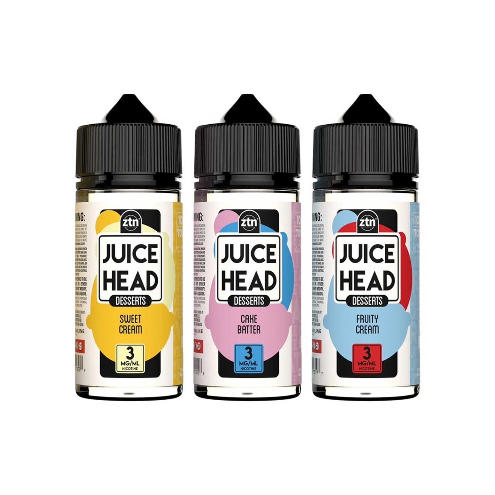 Juice Head Juice Head Deserts Premium E-Liquid - 100ml