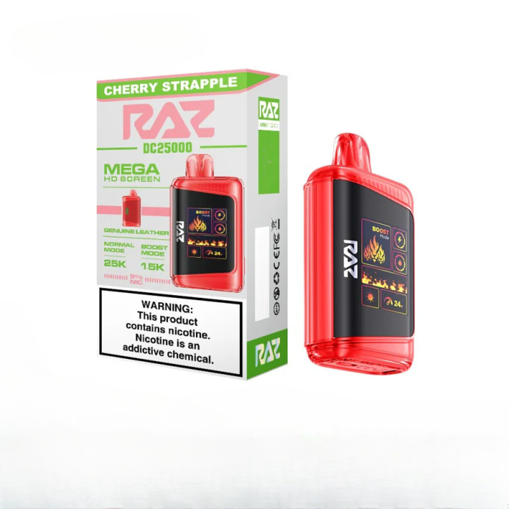 Raz Raz DC25000 Disposable Vape 5% 16ml (15000 puffs/25000 puffs)