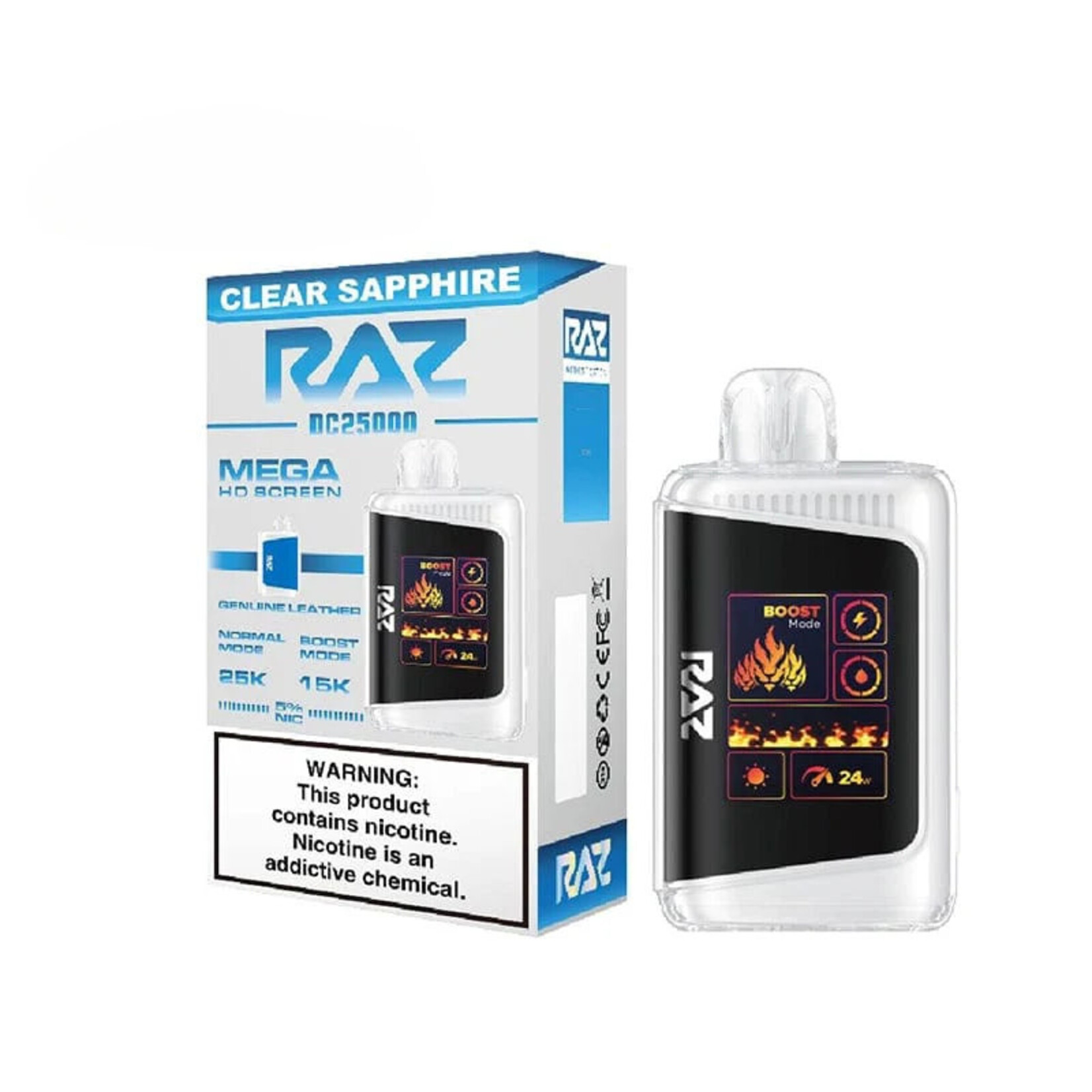 Raz Raz DC25000 Disposable Vape 5% 16ml (15000 puffs/25000 puffs)