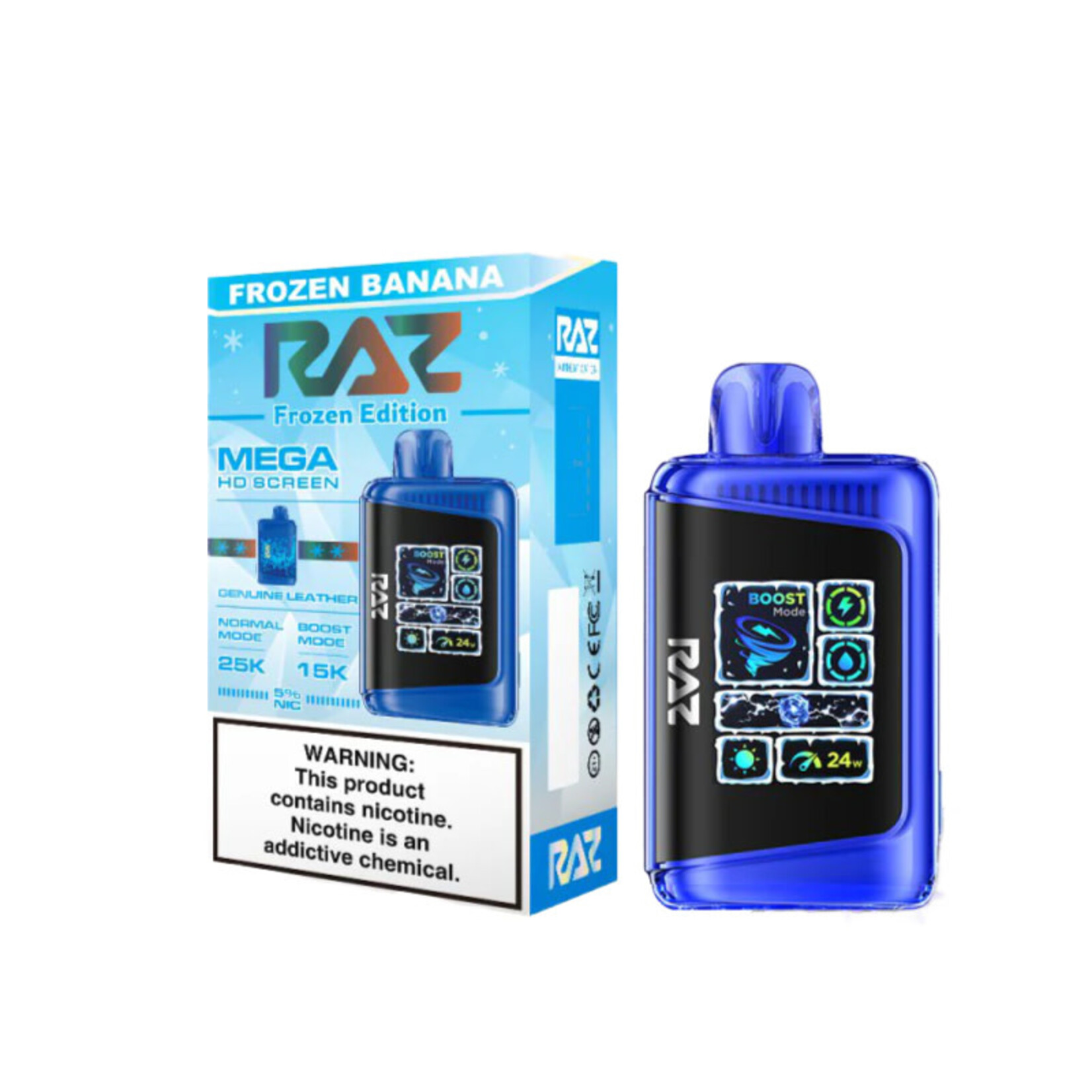 Raz Raz DC25000 Disposable Vape 5% 16ml (15000 puffs/25000 puffs)