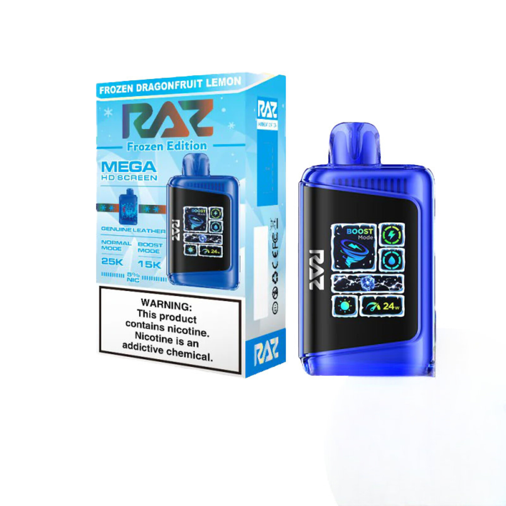 Raz Raz DC25000 Disposable Vape 5% 16ml (15000 puffs/25000 puffs)