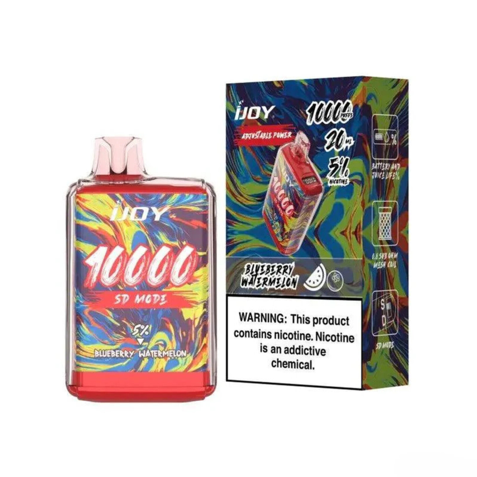 IJoy Disposable- IJoy 10000 Puffs 5% 20mL