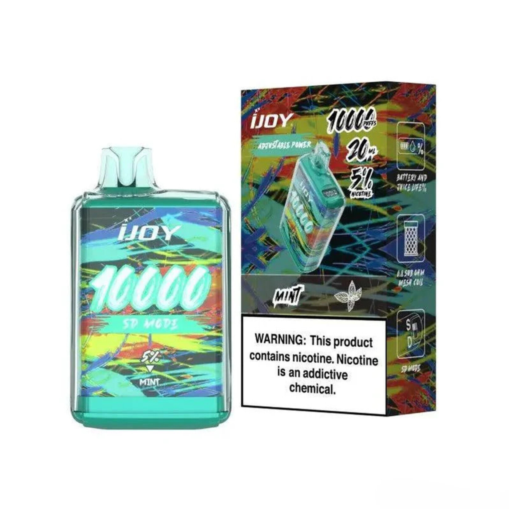 IJoy Disposable- IJoy 10000 Puffs 5% 20mL