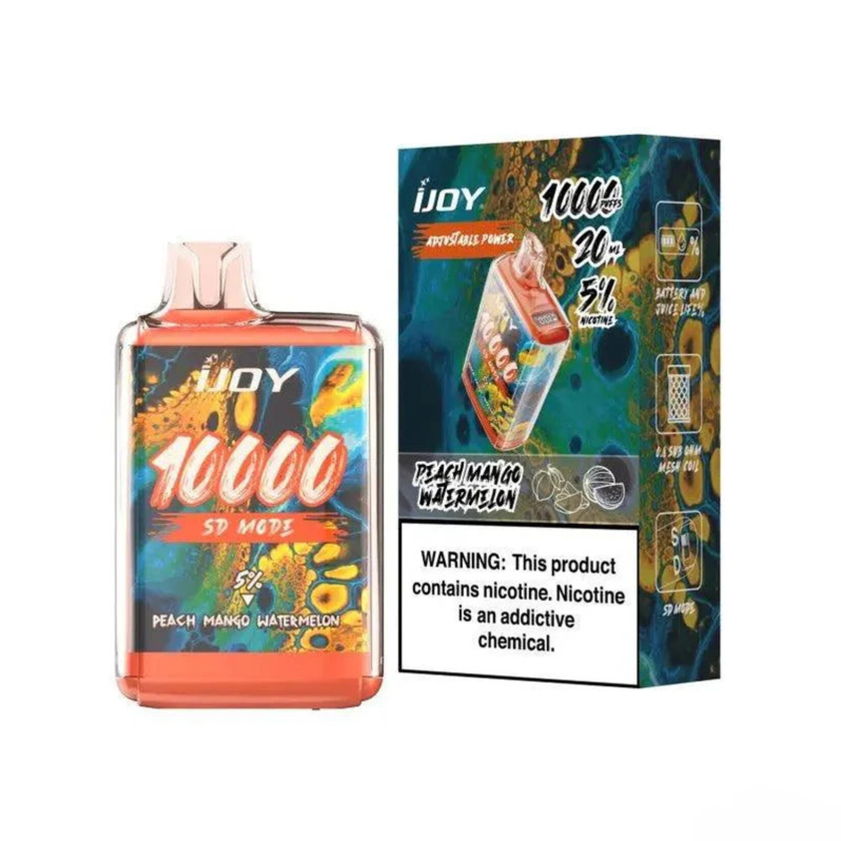 IJoy Disposable- IJoy 10000 Puffs 5% 20mL