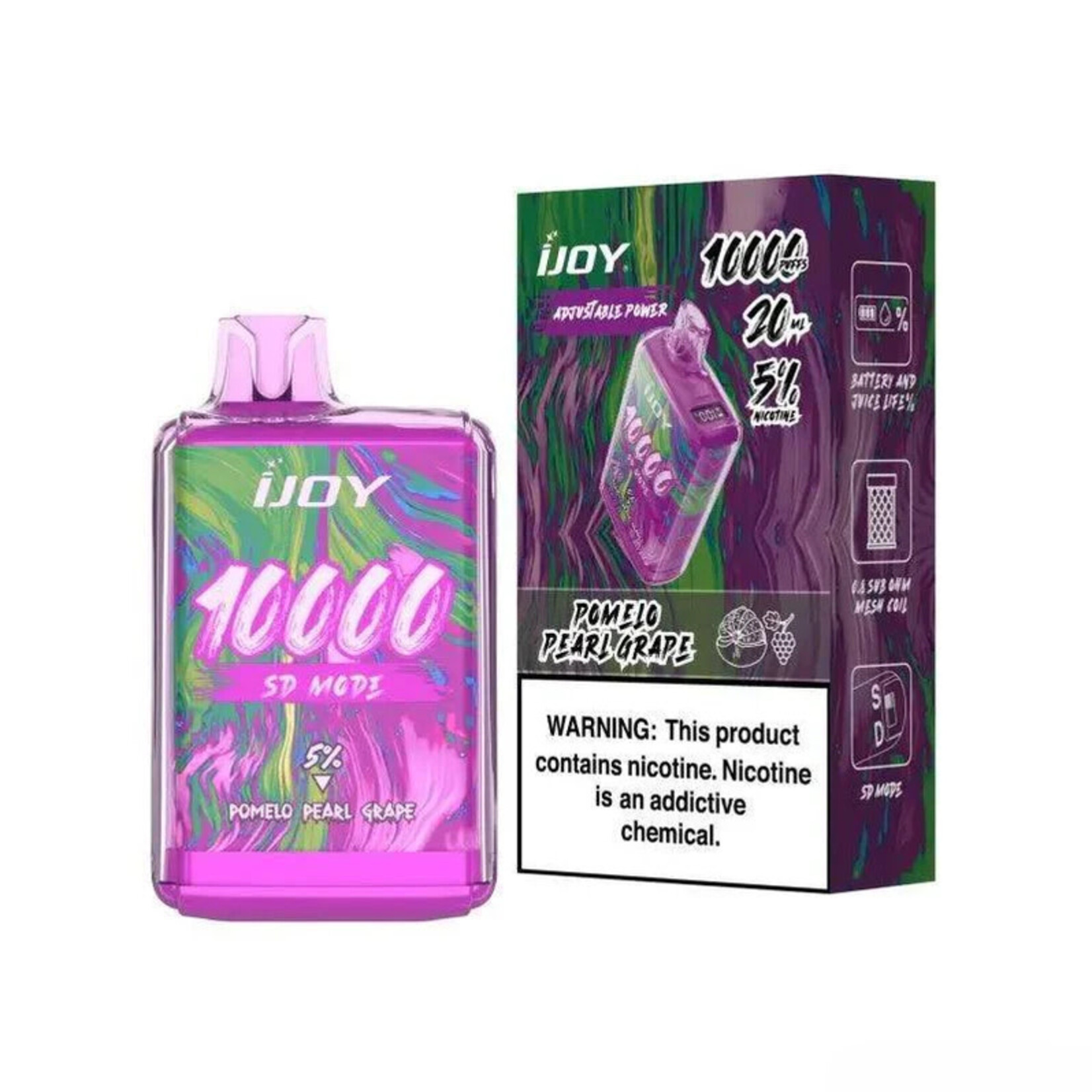 IJoy Disposable- IJoy 10000 Puffs 5% 20mL