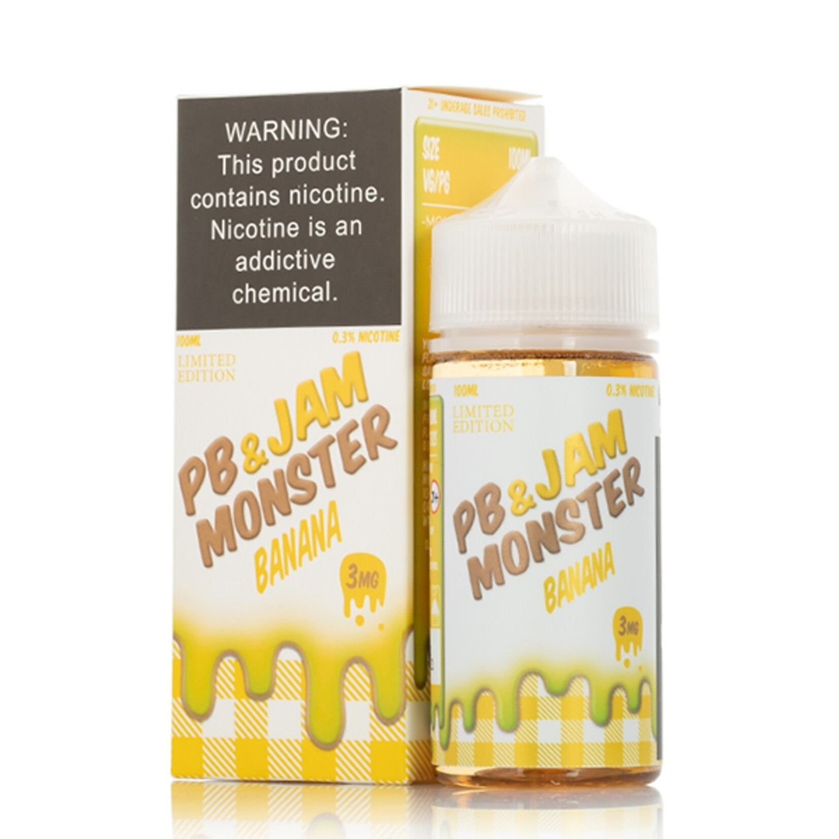 Monster Vape Labs PB & Jam Monster Premium E-Liquid - 100ml