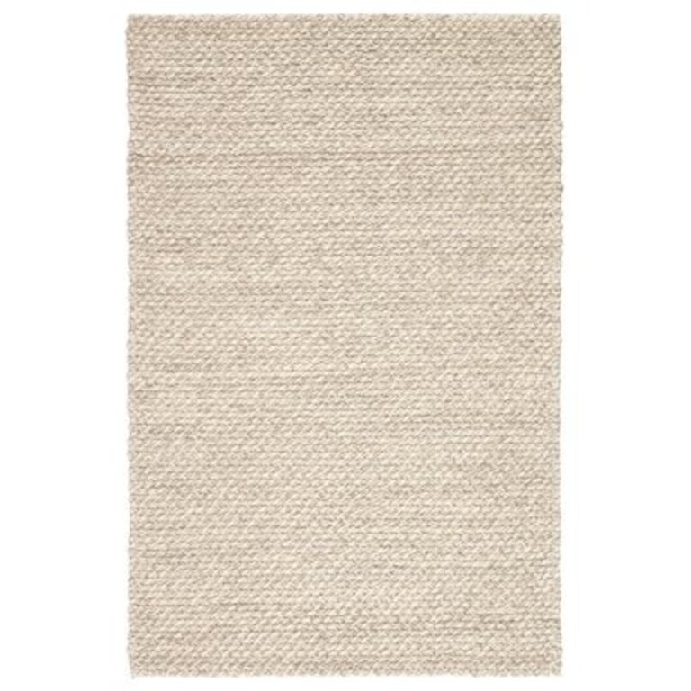 One-of-a-Kind Crosstown Hand-Knotted New Age 8' x 10' Wool Area Rug in Gray
