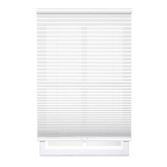 Nolea EcoHome Cordless Light Filtering Cellular Shade Color: White, Blind Size: 39"W x 64"L