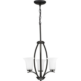 Jilliann 3 - Light Shaded Classic/Traditional Chandelier