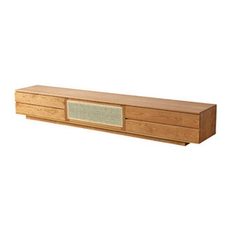 Solid Wood 82.68'' W Storage Credenza