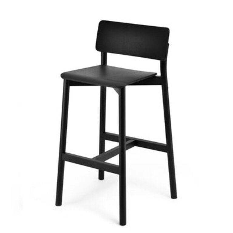 Ayomi Counter & Bar Stool Color/Pattern: Black Ash, Seat Height: Bar Stool (29" Seat Heigh)