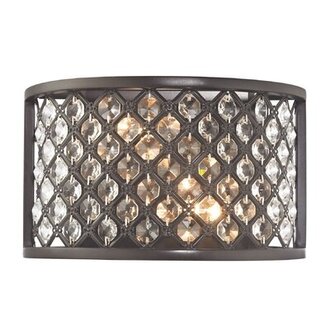 Barse 2-Light Flush Mount Bulb Type: 60W Incandescent