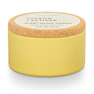 Verde Candle & Cork Lid Scent: Citron/Vetiver