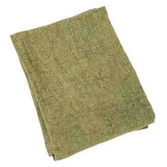 Blairsville Stonewashed Linen Decorative Tea Towel For Dining And Kitchen Color: Green