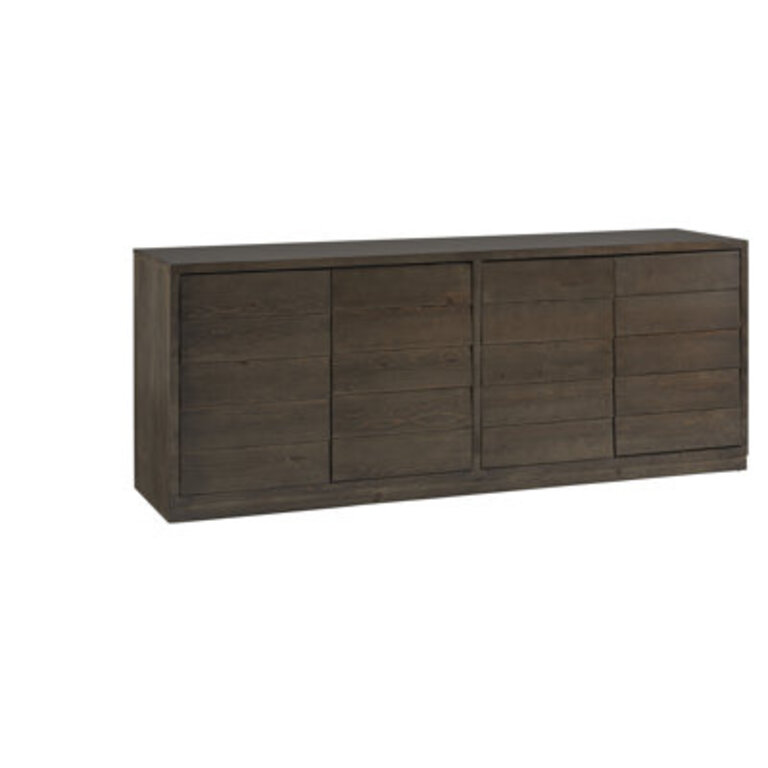Josiaah 82'' W Storage Credenza Color: Brown