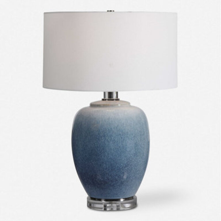 Avalynn 26.5" Blue Table Lamp