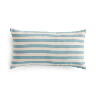 Geriene Polyester Indoor/Outdoor Pillow Cover Color: Blue, Size: 12"H x 22"W