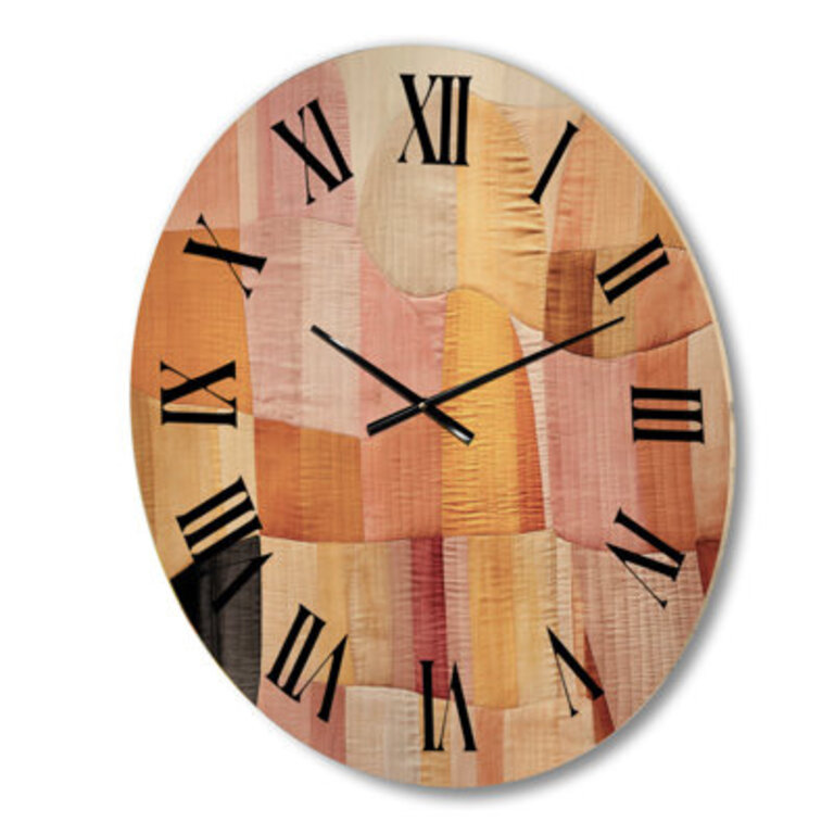Thomaston Solid Wood Wall Clock Size: Medium