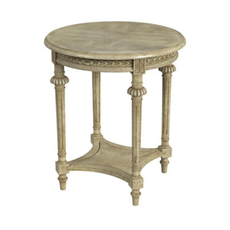 Maubray End Table with Storage Color: Pale Sand
